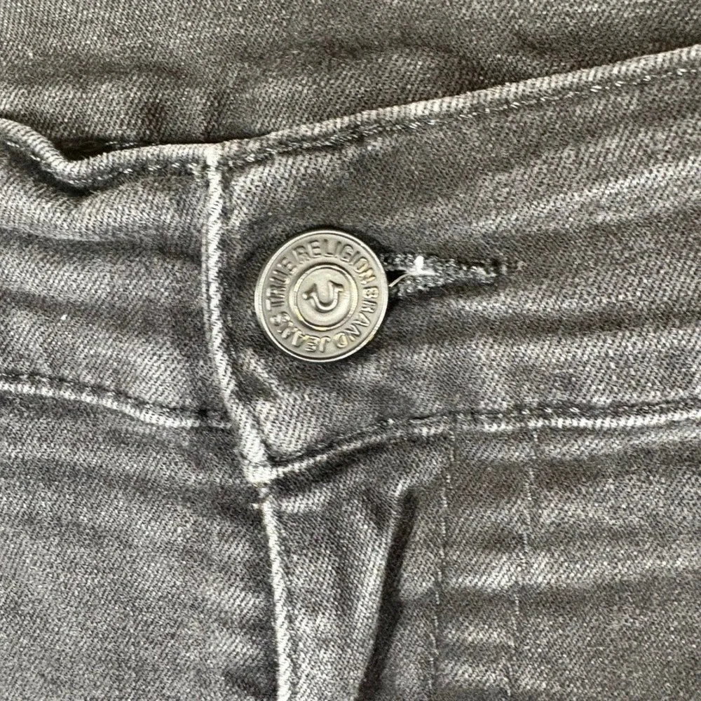 True Religion Gino Slim No Flap Jeans 40x33 Body‎ Rinse Black Streetwear Edgy